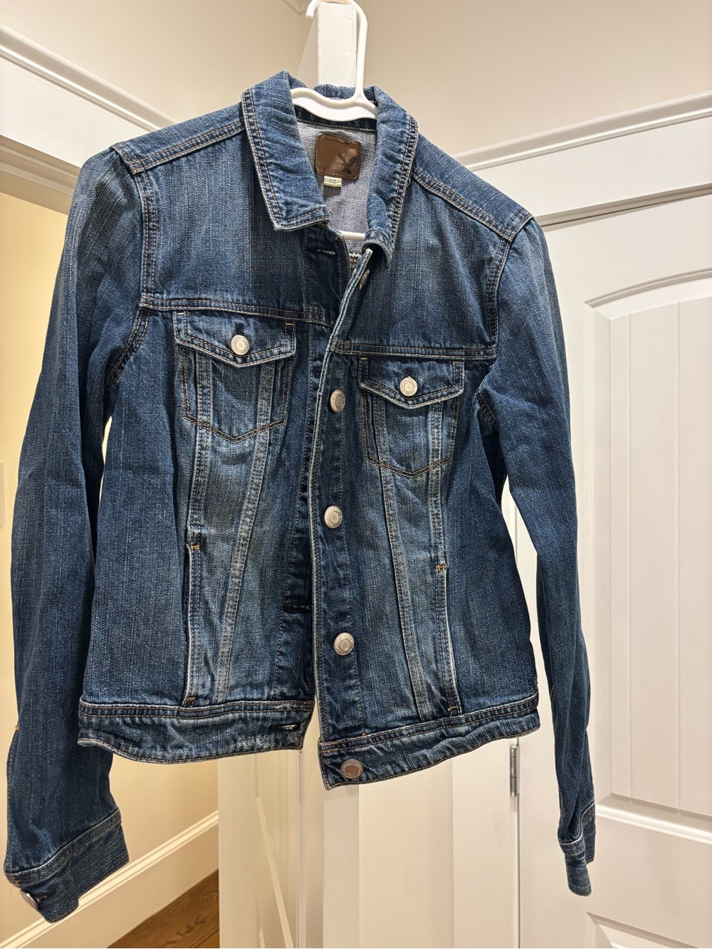American Eagle Outfitters medium blue denim jacket